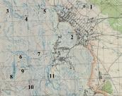 Рис. 2.7.11.45. Бортничі на мапі 1937…