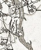 Рис. 2.7.12.8. Район Покалу-Галерного острова на плані Києва 1923 р.: 1 –… Рис. 2.7.12.8. Район Покалу-Галерного…