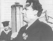 Рис. 2.7.6.40. А. Полупанов під час зустрічі з моряками дніпровського загону… Рис. 2.7.6.40. А. Полупанов під час…