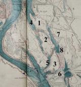 Рис. 2.7.8.7. 1. – Сучасне урочище Горбачиха (поблизу вказано урочище Кут), 2… Рис. 2.7.8.7. 1. – Сучасне урочище…