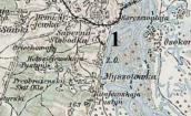 Рис. 13. Лиса гора на мапі 1891 р.…