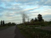 11. Zmiev electropower station - close…
