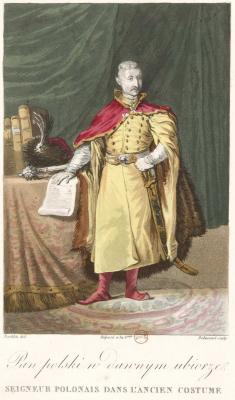 Польський шляхтич у старовинному наряді