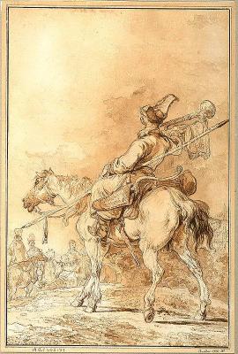 Козак. Малюнок Жана-П’єра Норблена де…