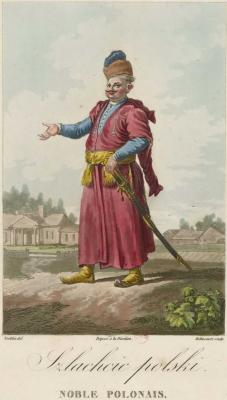 Польський шляхтич. Малюнок Жана-П’єра…