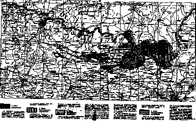 Карта радіаційного забруднення…