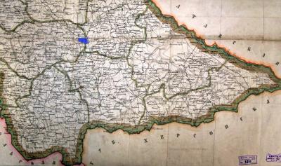 Фрагмент Спеціальної карти Київської…