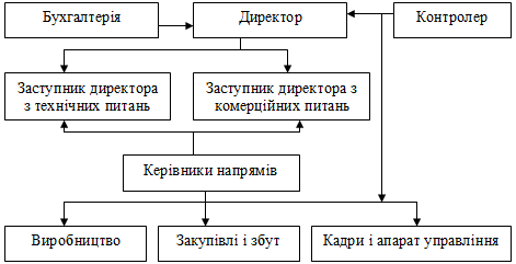 Рис. 3.16. Організаційна структура з…