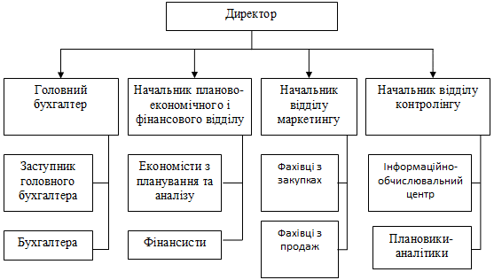 Рис. 3.17. Організаційна структура на…